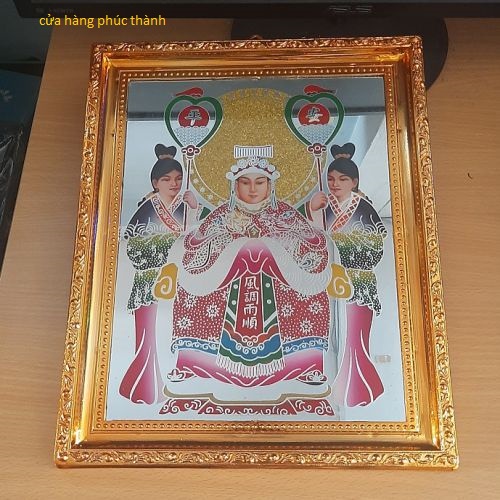 Bài vị chạm chúa tiên nương nương