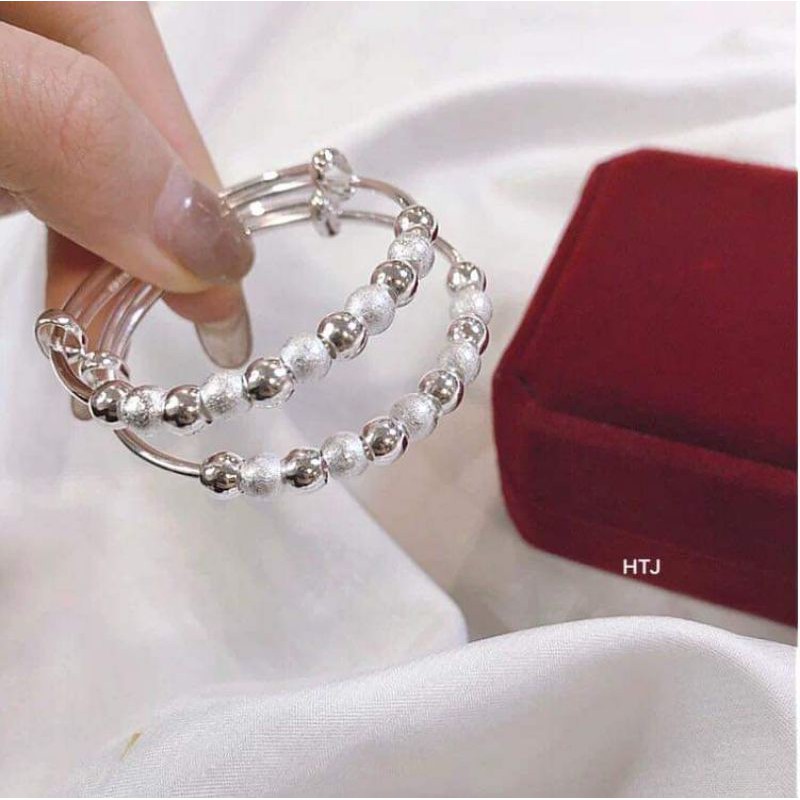 Vòng tay bi bạc ta hàng đặc cho mẹ và bé