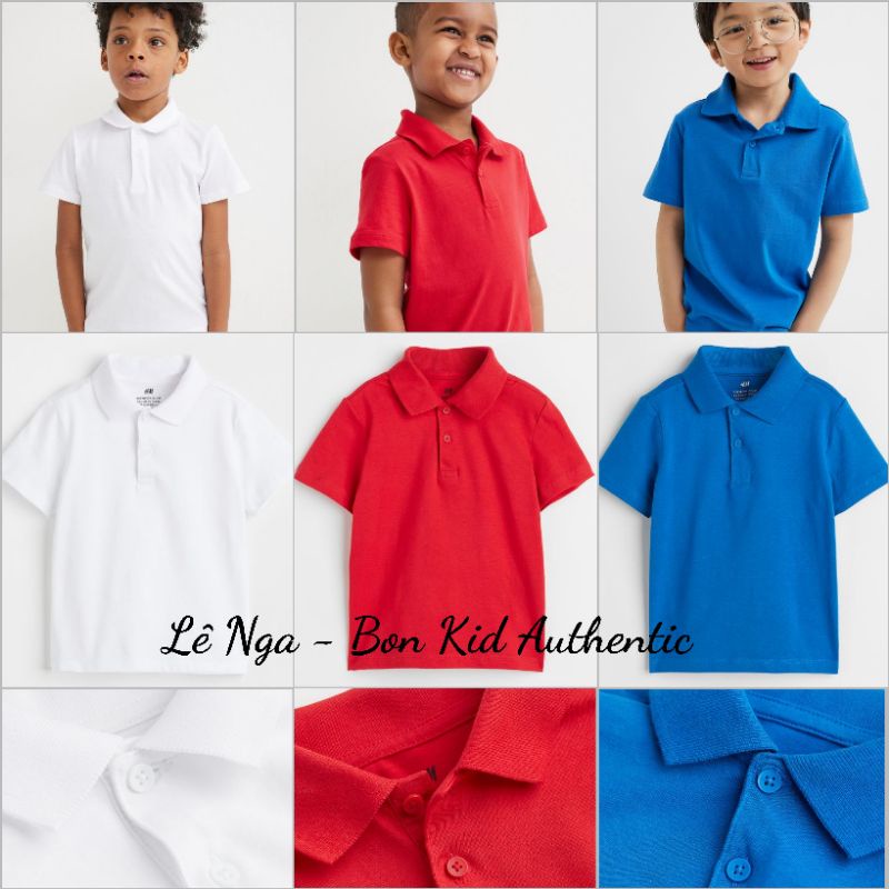 Áo polo kid HM US chính hãng sz từ 1.5-2y đến 9-10y