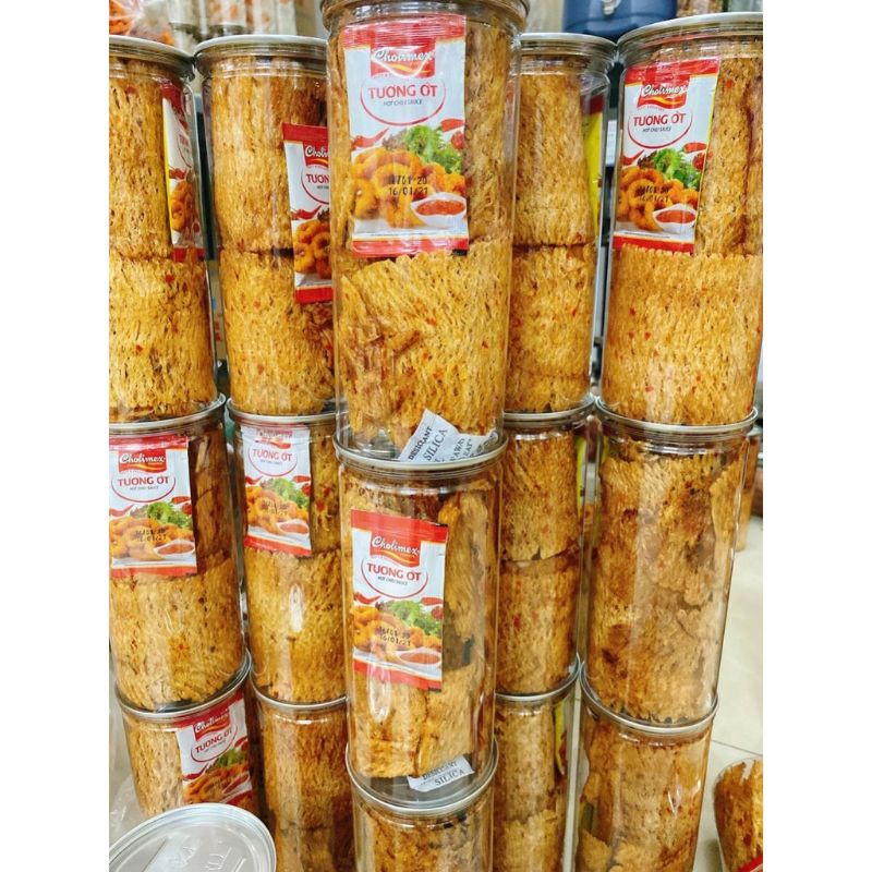 (Q8 sẵn)Khô mực cán tẩm gia vị miếng to dày chuẩn vị Nha Trang 200g