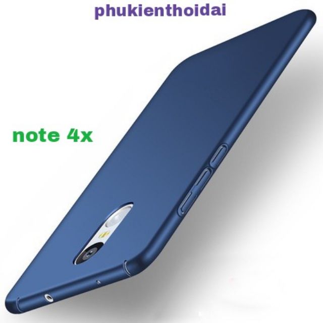 Ốp lưng Xiaomi Redmi Note 4x ( Redmi Note 4 bản TGDĐ Snapdragon 625 ) nhám nhung đẹp mỏng rẻ