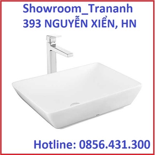 Chậu lavabo toto lt1735/lt1705, chậu đặt trên bàn toto lt1735/lt1705