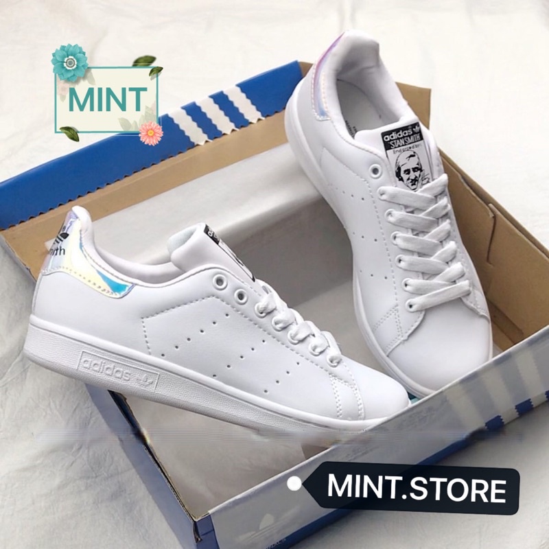 Giày Sneaker Stan Smith gót hologram