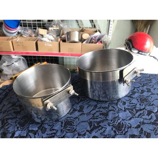 Cóng thức ăn cho vẹt bằng inox size lớn