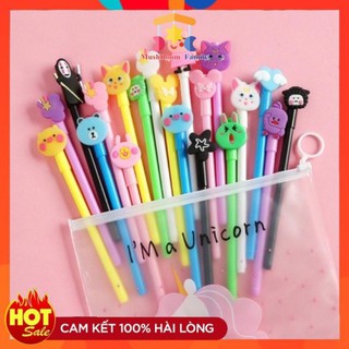 Bút Bi Cute, Bút Nước Giá Sỉ Nhiều Mẫu Hoạt Hình Cực Hot