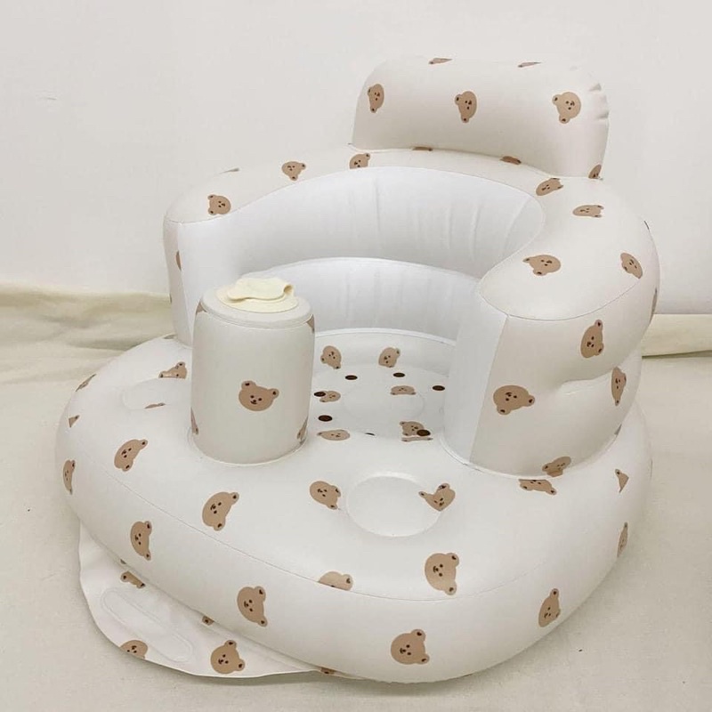 Ghế hơi tập ngồi cho bé Hàn Quốc hoạ tiết siêu xinh xắn dễ thương 𝐁𝐞𝐞𝐡𝐨𝐮𝐬𝐞
