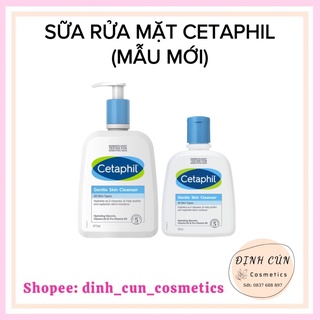 Sữa Rửa Mặt Dịu Nhẹ Cetaphil Gentle Skin Cleanser mẫu mới 125ml-473ml