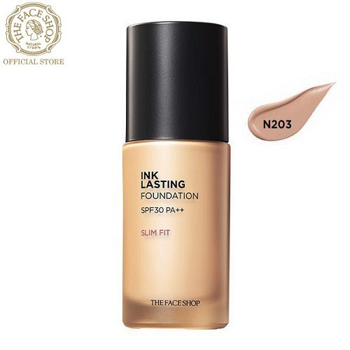 Kem Nền Đa Năng TheFaceShop Ink Lasting Foundation Slim Fit SPF30, Pa++ 30ml | BigBuy360 - bigbuy360.vn