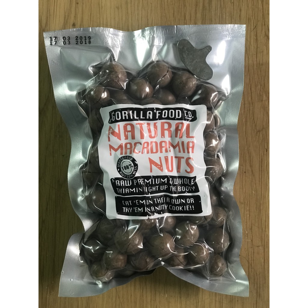 Hạt Macca Gorillafood Mỹ 454G (Tặng kèm đồ tách vỏ)