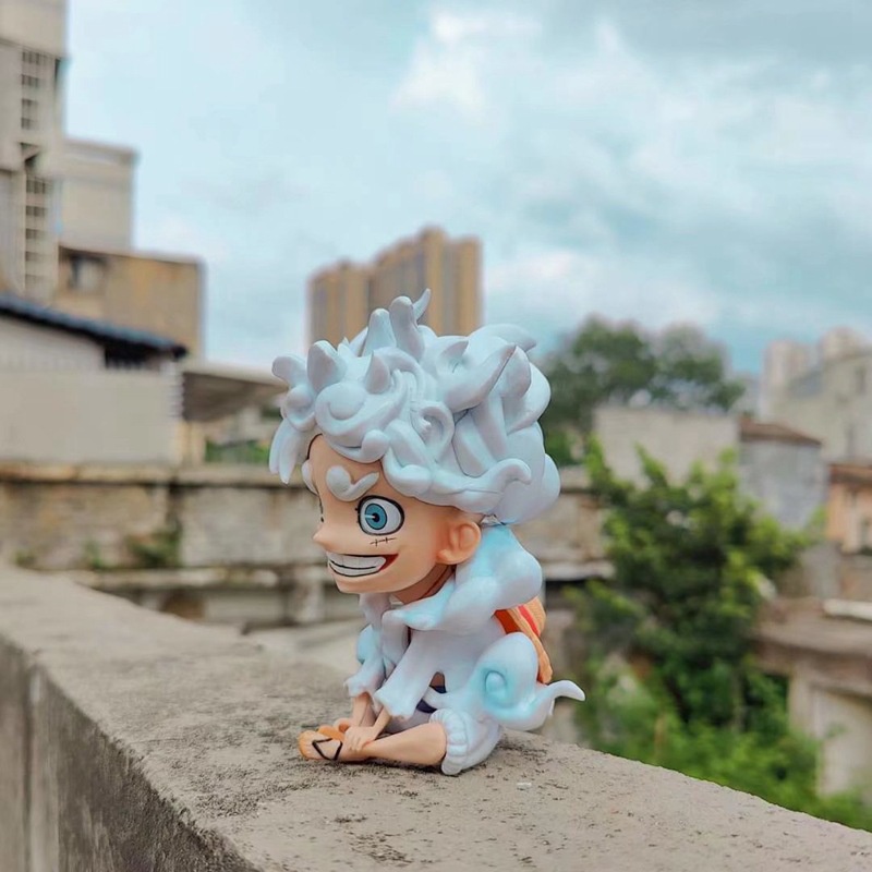 Mô hình Chibi Luffy Gear 5, trái Hito Hito no Mi, model Nika - Mô hình Figure One Piece