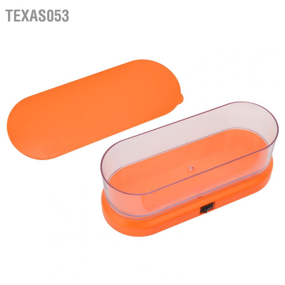 Texas053 Dụng cụ nghệ thuật làm móng 450ML Hộp sạch Máy bằng nhựa ABS Khay tay chân