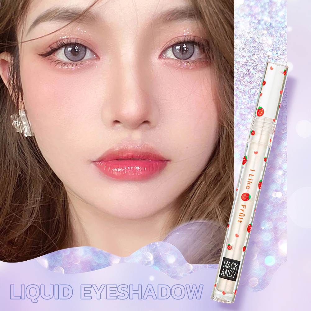 (Hàng Mới Về) Phấn Mắt Dạng Lỏng Gecomo 4 Màu Lấp Lánh Tùy Chọn Chống Thấm Nước Màu Sắc | BigBuy360 - bigbuy360.vn