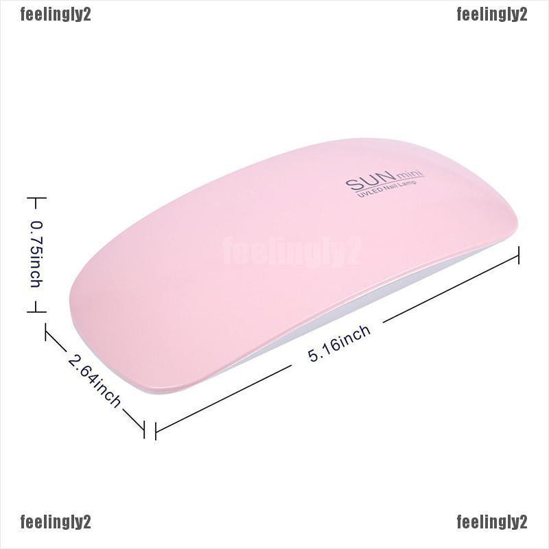 Máy Sấy Khô Sơn Móng Tay gel Uv Với Đèn LED mini 6W