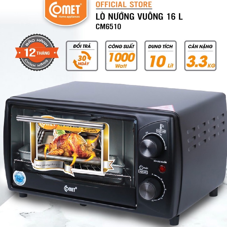 Lò nướng điện Comet CM6510 10L