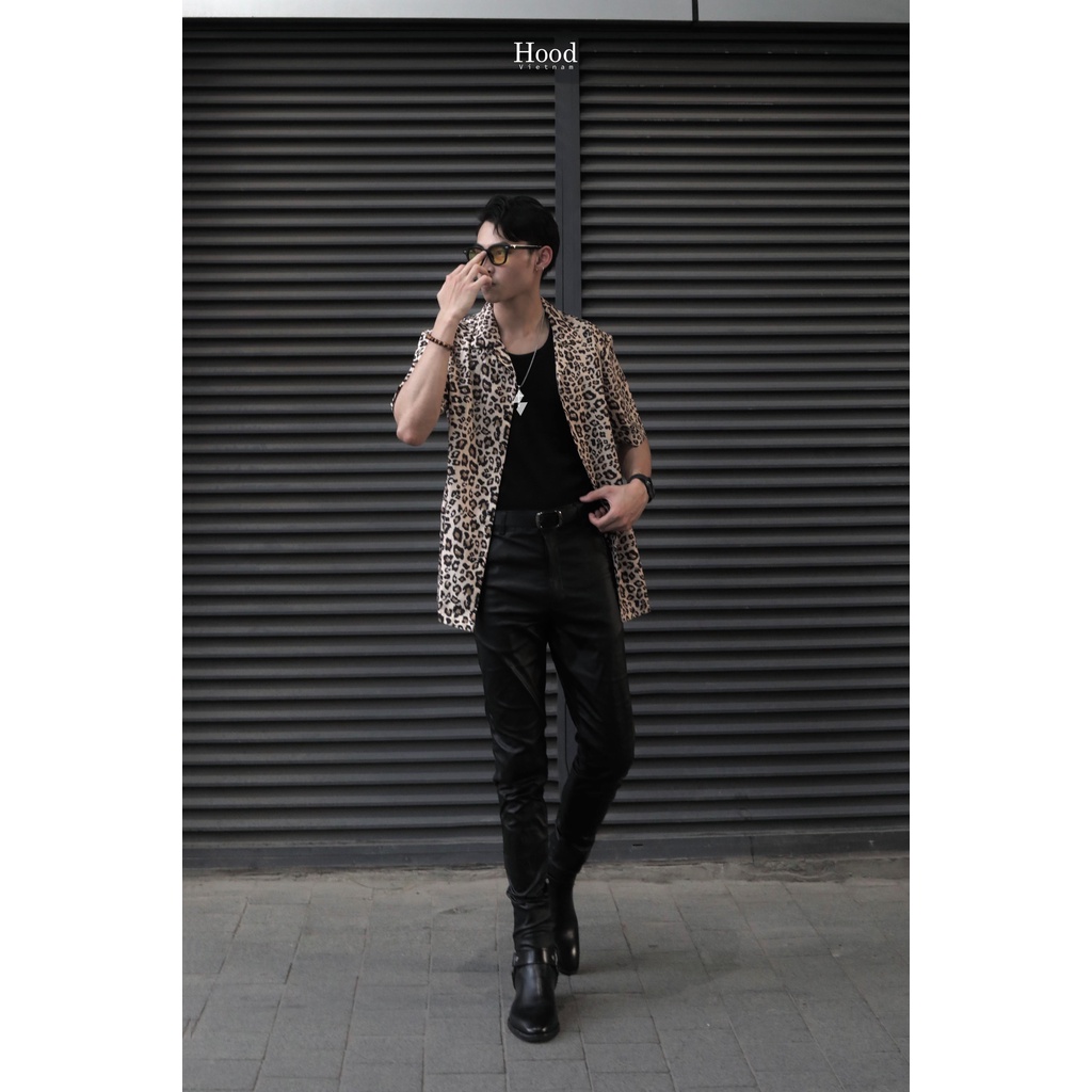 Giày Harness Boot Hood, Da bò NAPPA nguyên tấm - Đế phíp gỗ khâu hack 4.5cm + Bảo hành 12 tháng hood hoodvn