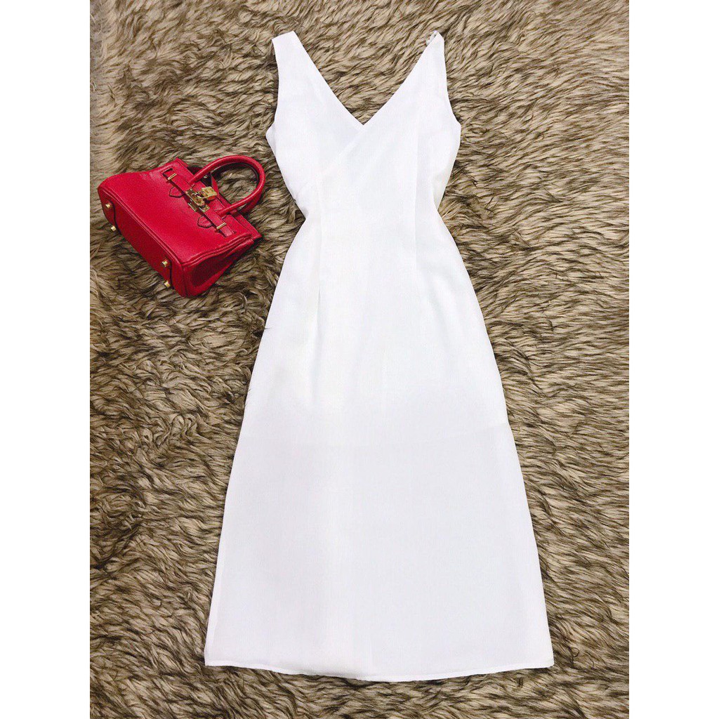 [ xả kho ] MiD Váy đầm trắng quyến rũ V1160 Mie Design kèm ảnh thật