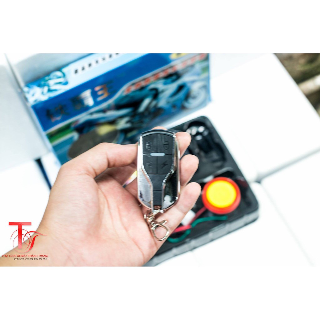 BÁO ĐỘNG CHỐNG TRỘM XE MÁY HỘP XANH CHÍNH HÃNG