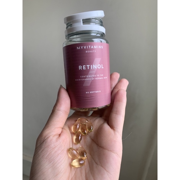 Viên uống tái tạo da Retinol Myvitamins Beauty