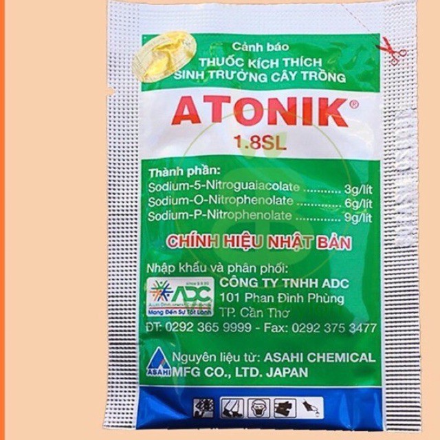 Thuốc kích thích sinh trưởng cây trồng ATONIK 1.8 SL ( 1 gói )