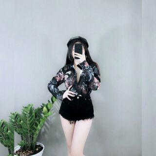 Sơmi Lụa Thái 3D
