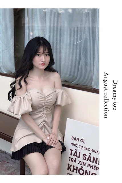 Áo tay bồng tiểu thư