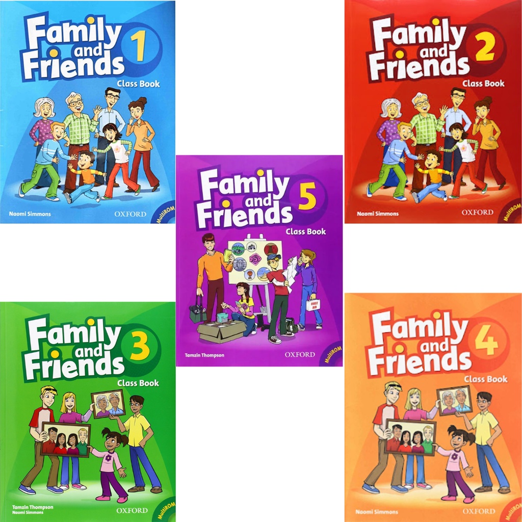 Sách - full bộ family and friends bản 1st