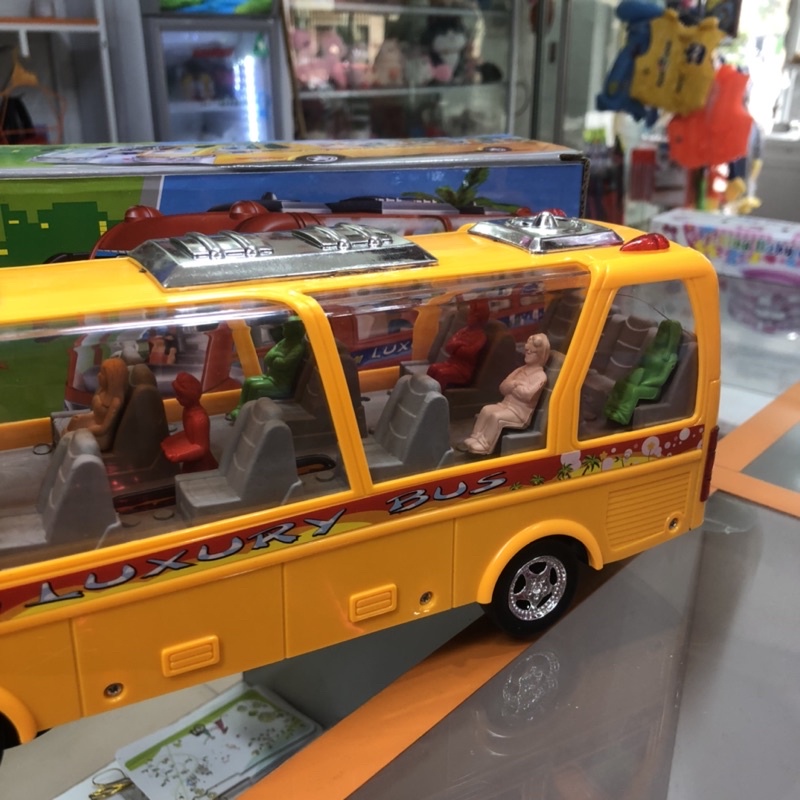 Đồ chơi ô tô Buýt có nhạc đèn và chuyển động