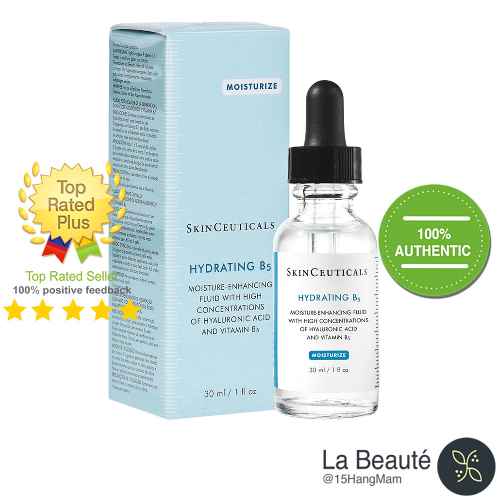 SkinCeuticals Hydrating B5 - Serum Cấp Nước, Làm Dịu Da 30ml