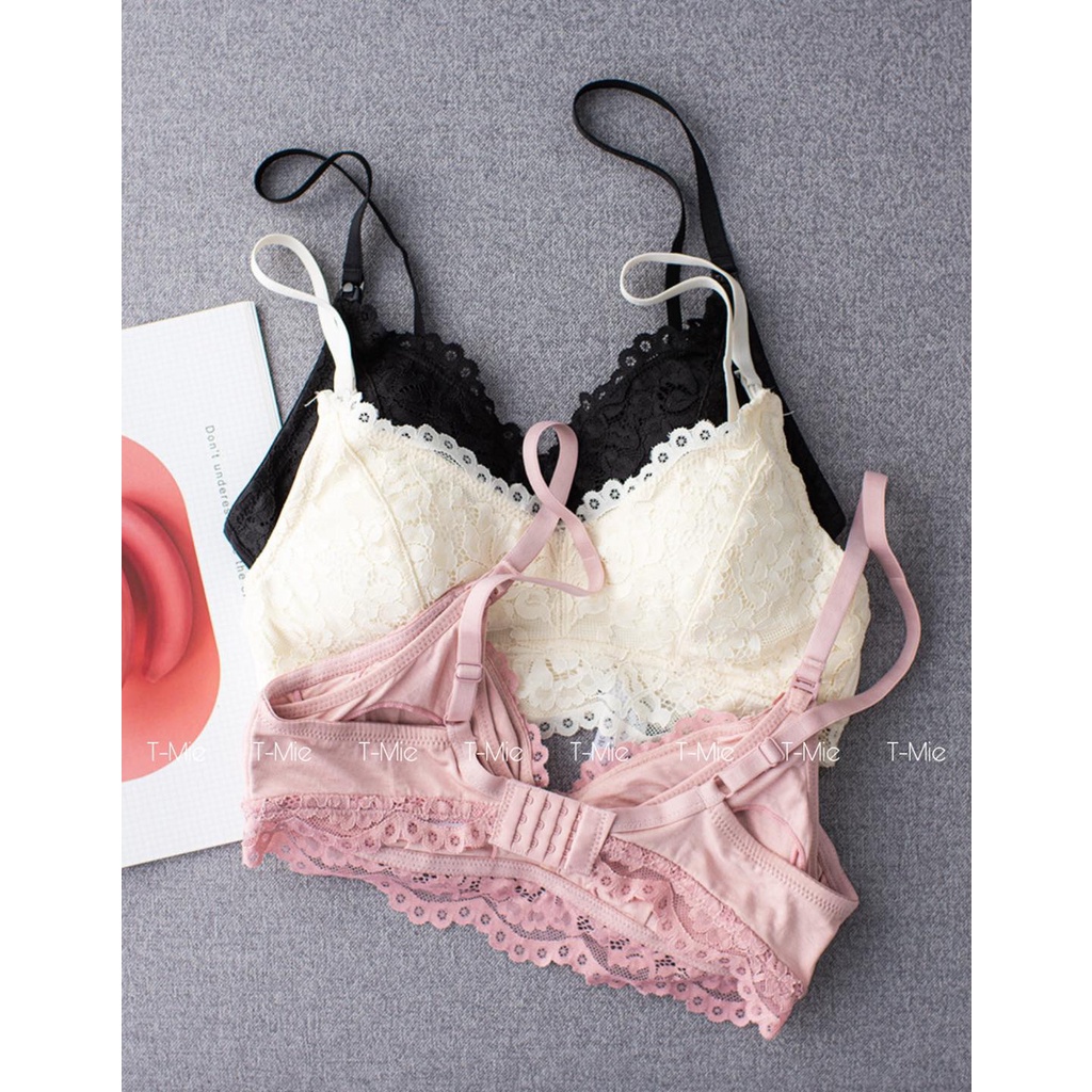 Áo Lót / Bra Ren Mặc Bầu Và Sau Sinh Cho Bé Ti, L3940