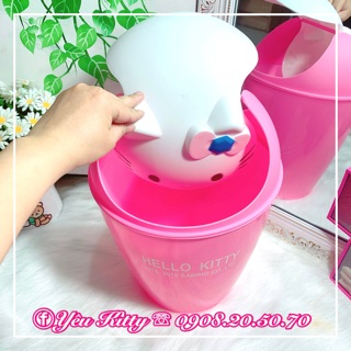 Thùng rác lớn Hello Kitty