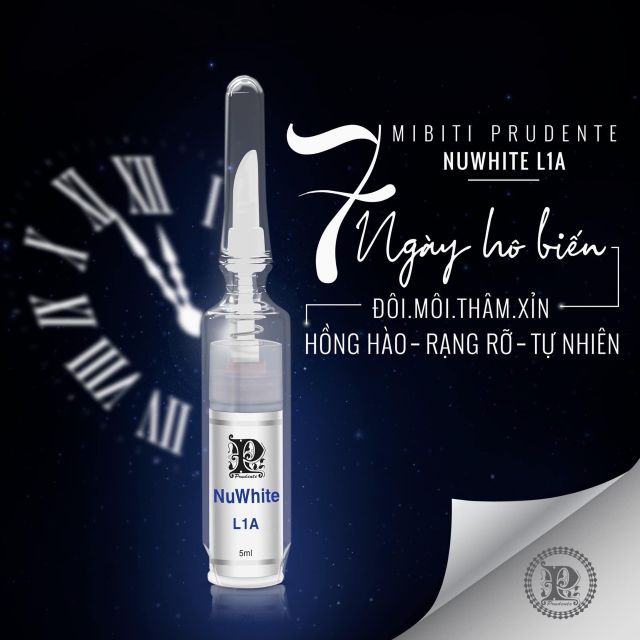 Kem làm hồng môi L1A Nuwhite Mỹ