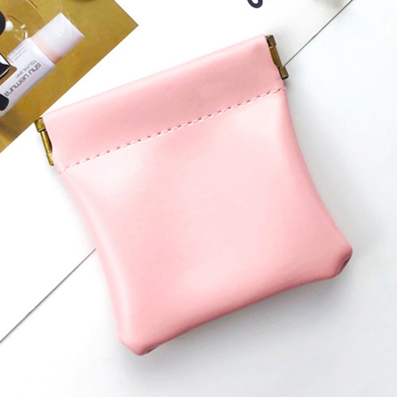 Túi Da pu Đựng Đồ Trang Điểm/Khăn Ăn/Son Môi/Mỹ Phẩm Mini Tiện Dụng