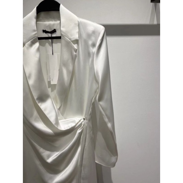 Váy vest lụa vắt eo ZR