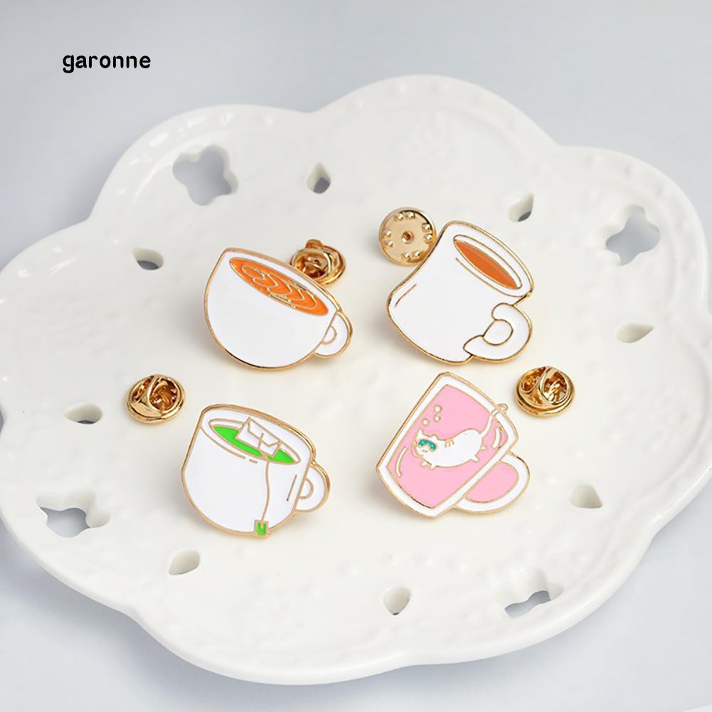 Set 4 Ghim Cài Áo Hoạt Hình Xinh Xắn