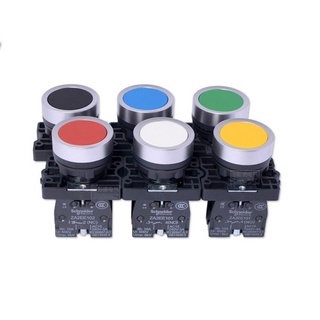Nút nhấn schneider màu trắng / đen / đỏ / xanh lá / vàng / xanh lam xa2ea11xa2ea21 xa2ea31 xa2ea51 xa2ea61 xa2ea42