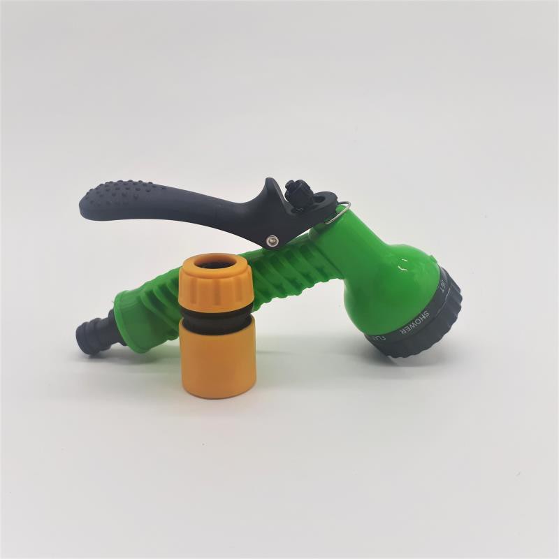 Vòi xịt nước tưới cây, rửa xe VPN-2031, Vòi 7 trong 1 + Nối nhanh 12-18 mm