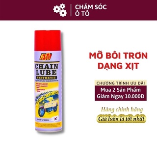 Mỡ bôi trơn dạng xịt 3t chain lube🔥 freeship 🔥 mỡ bò bôi trơn chịu nhiệt chống mài mòn có vòi xịt tiện lợi - csotvn