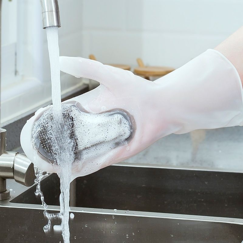 Găng tay bàn chải vệ sinh đa năng sáng tạo toàn diện