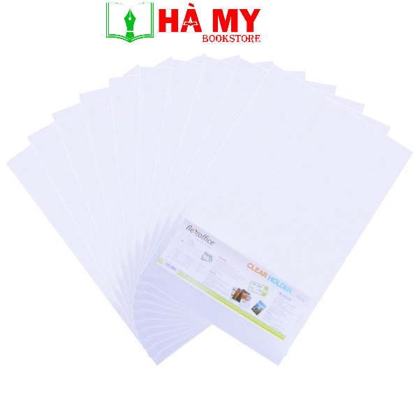 [Hỏa Tốc] Xấp 10 cái bìa lá Thiên Long A4 và F4 Mã CH01/CH02 Hàng trong suốt - Chính hãng Thiên Long