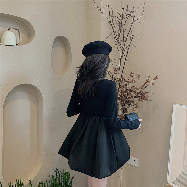 Đầm ulzzang dáng xòe AK483