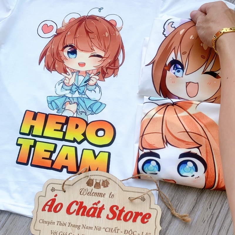 Áo thun Hero Team Mini World nhân vật SIMMY chibi cực đẹp MC42 | Áo Chất Store