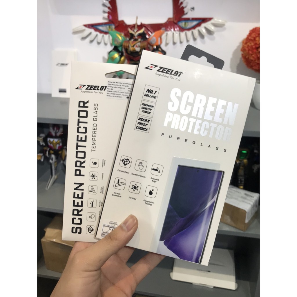 Kính Cường Lực Zeelot 3D UV Samsung Galaxy S21 / S21+ / S21 Ultra - Hàng Chính Hãng