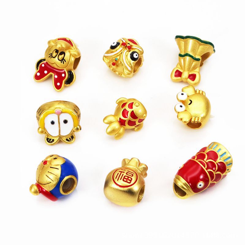 Vòng đeo tay tự làm charm phụ kiện vòng tay hoạt hình Chất lượng cao và bền màu sự quyến rũ của mèo con