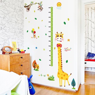 Decal thước đo hươu cao cổ - dc161