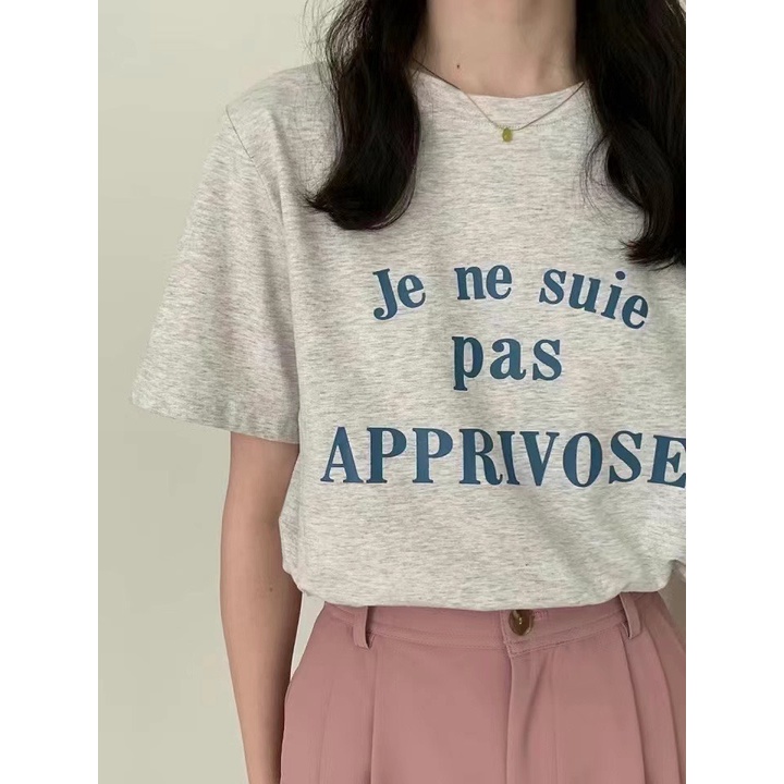 AP895 -  ÁO PHÔNG CHỮ TRƯỚC APPRIVOSE