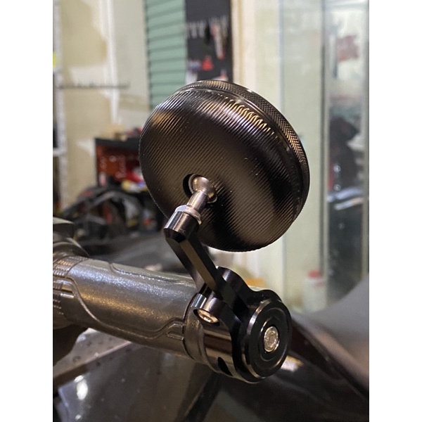 Gương gù CNC tay lái mini cực đẹp Vespa, GTS, Sprint, Msx, Vario, Cuxi, KTM, DUKE