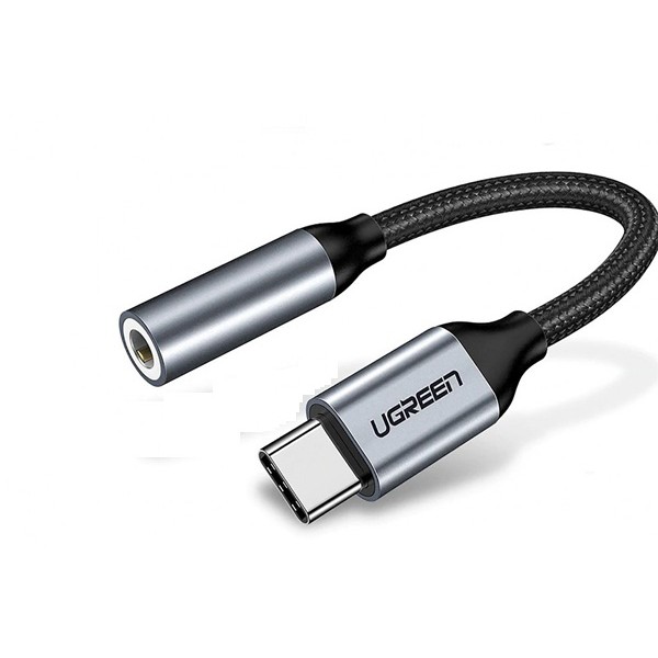 [Mã ELFLASH3 hoàn 10K xu đơn 20K] Cáp USB-C sang Cổng Âm Thanh 3.5mm Ugreen 30632