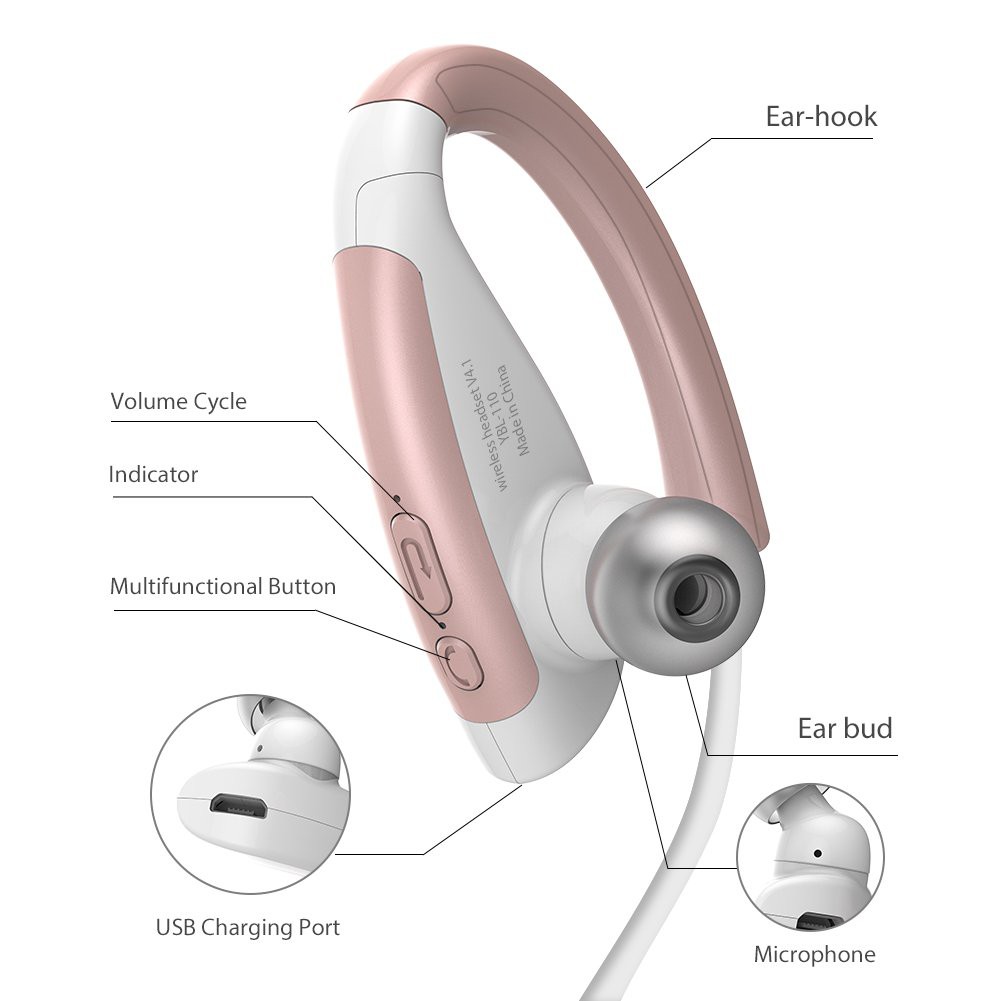 Tai nghe không dây Bluetooth khử tiếng ồn Yoobao YBL110