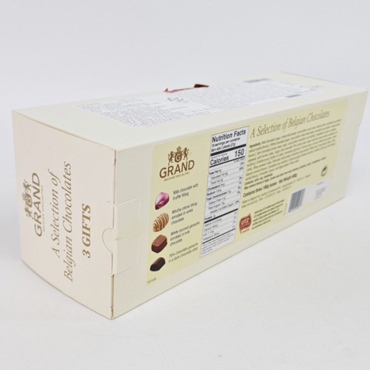 Set 3 hộp quà chocolate Bỉ