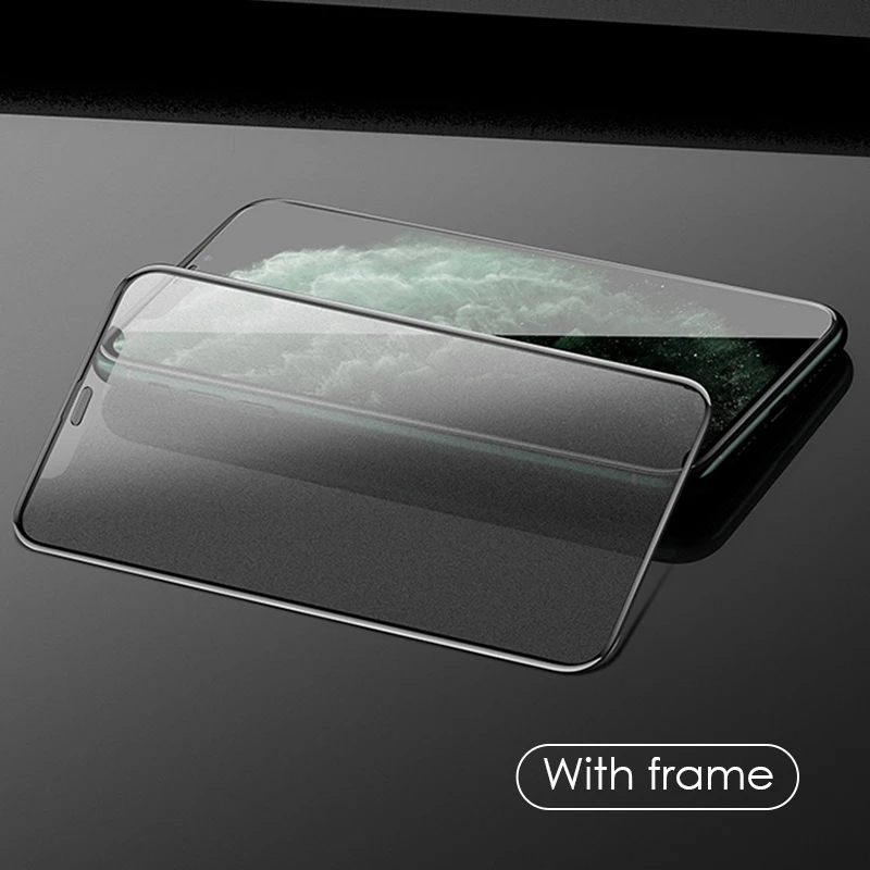 Kính Cường Lực Bảo Vệ Màn Hình Chống Chói Cho iPhone X XS 8 7 5 SE 6s Plus 11 / 12 Pro Max